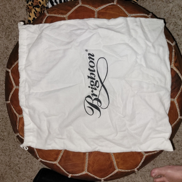 Brighton Black Crocodile and Leather- Handbag Purse / Non SMOKER - with dust bag - Picture 8 of 9